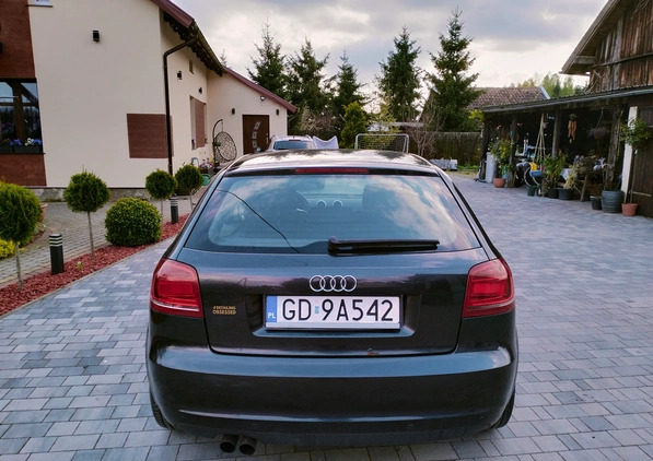 Audi A3 cena 16900 przebieg: 320000, rok produkcji 2008 z Karczew małe 466